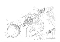 tapa del cárter del lado del embrague