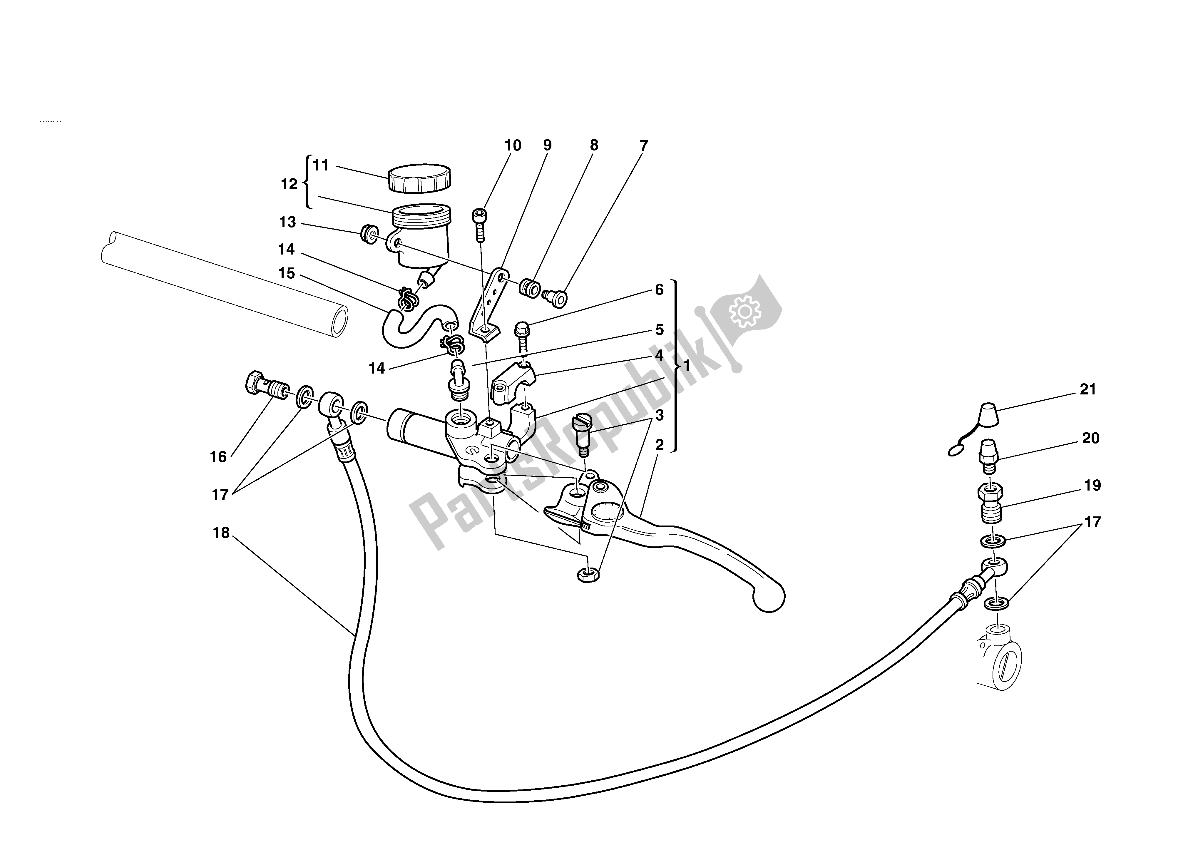 Todas las partes para Control De Embrague de Ducati 748S 2002