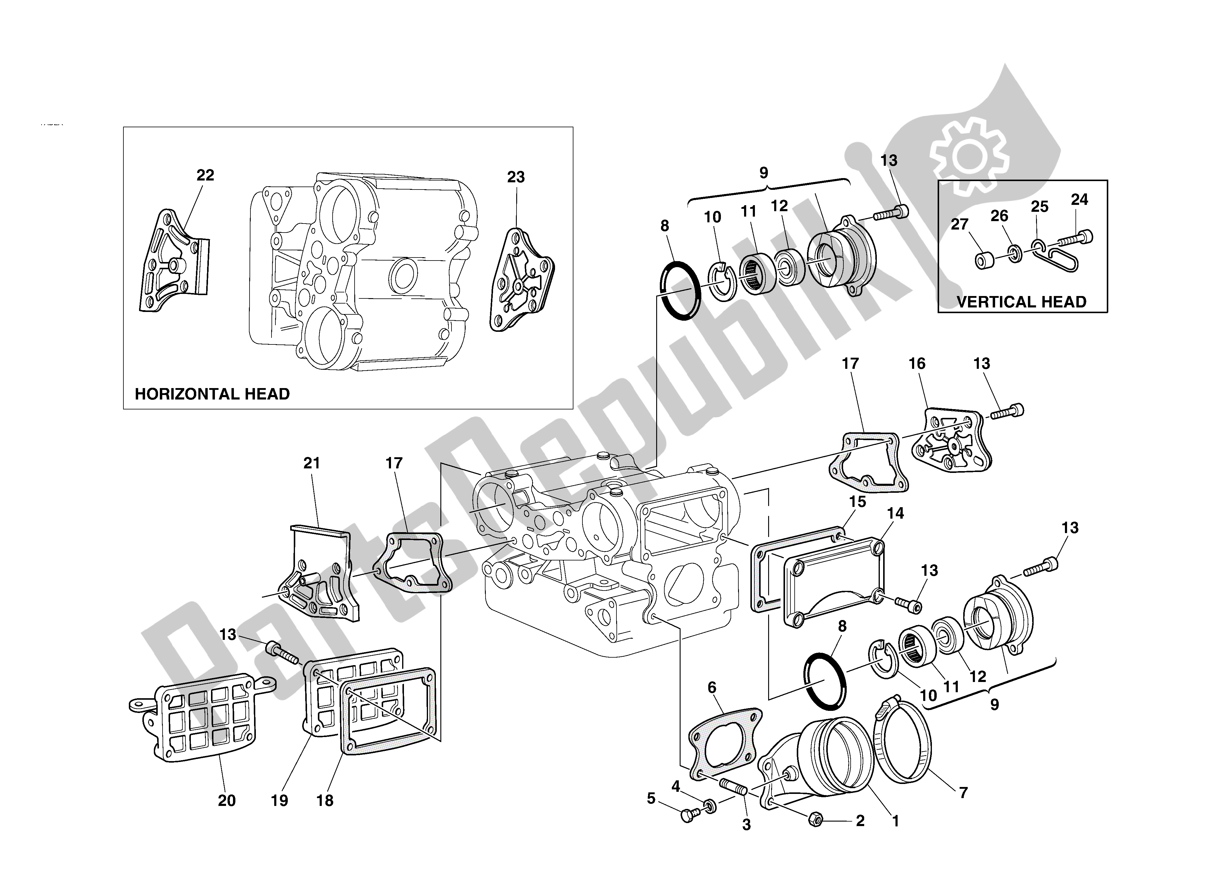 Tutte le parti per il Collezionisti E Copricapo del Ducati 748S 2002