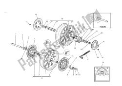 FRONT AND REARWHEELS