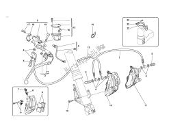 frein hydraulique avant