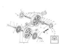 FRONT AND REARWHEELS