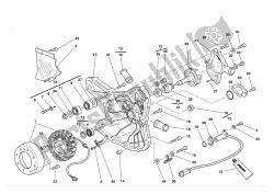 WATER PUMP -ALTERNATOR COVER