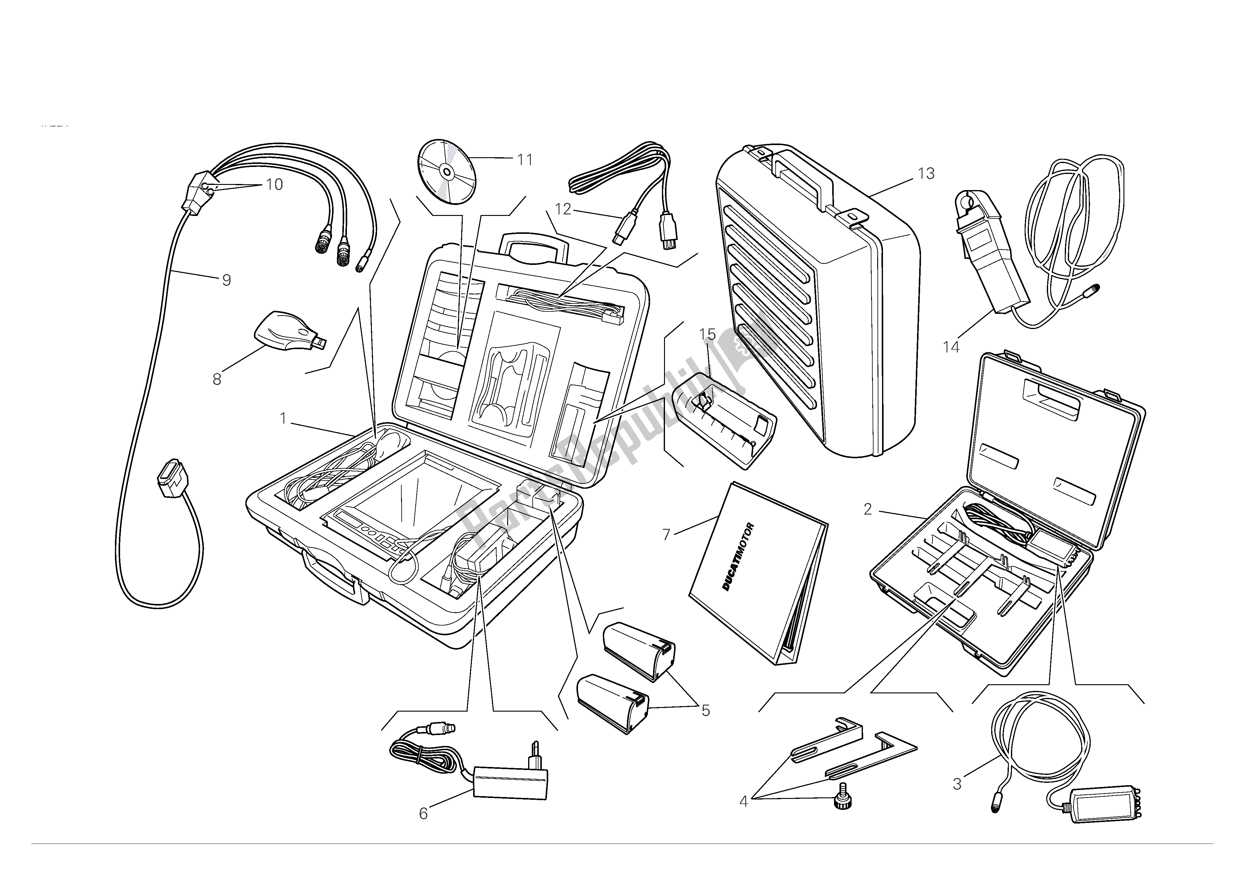 Todas las partes para Probador De Dds de Ducati 848 2008