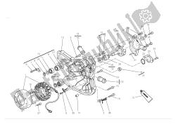 Water pump-altr-sidecrnkcse cover