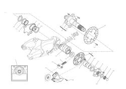 REAR WHEEL AXLE