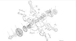 dibujo 006 - bielas [mod: 899 abs, 899 aws] motor de grupo