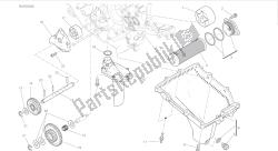 DRAWING 009 - FILTERS AND OIL PUMP [MOD:899 ABS,899 AWS]GROUP ENGINE