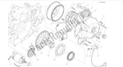 disegno 012 - motore elettrico di avviamento e accensione [mod: 899 abs, 899 aws]