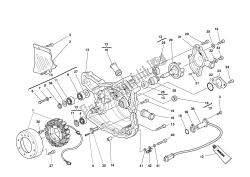 WATER PUMP -ALTERNATOR COVER