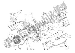 WATER PUMP -ALTERNATOR COVER