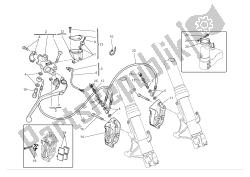 Front hydraulic brake