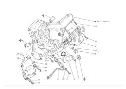 Water pump-altr-sidecrnkcse cover