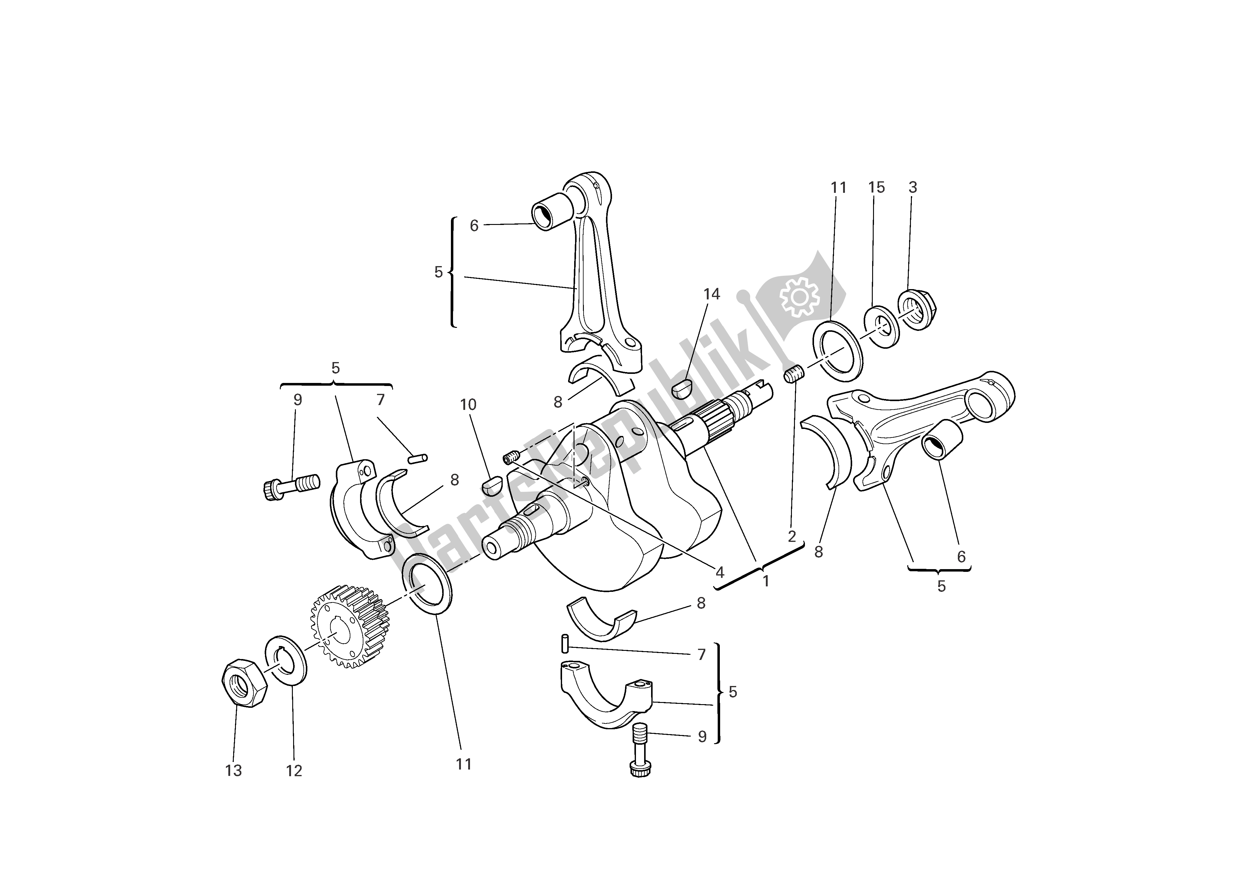 Todas las partes para Bielas de Ducati Sportclassic Paul Smart 1000 2006