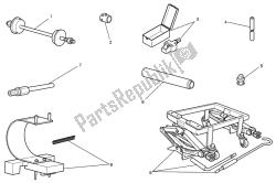 outils de service d'atelier, châssis