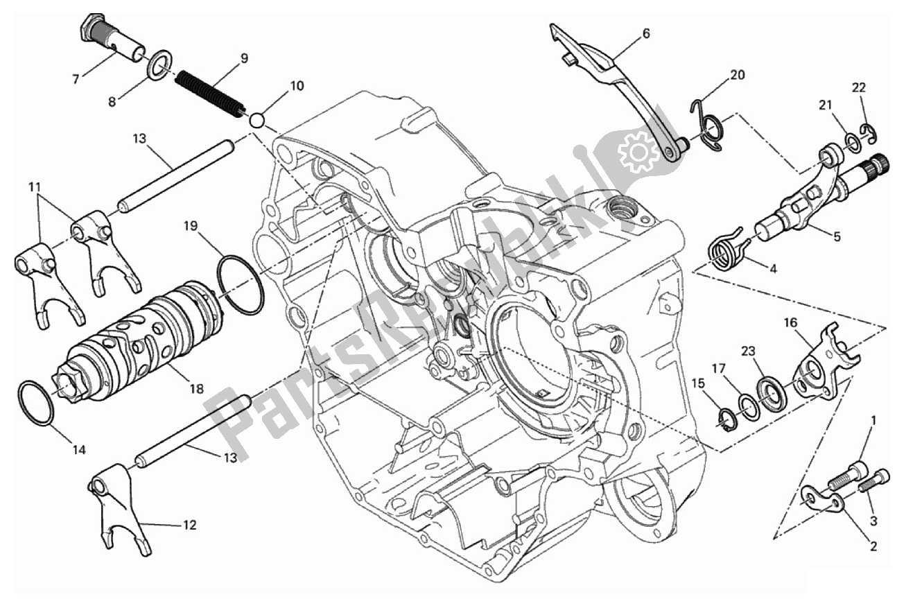 Todas las partes para Shift Cam - Horquilla de Ducati Scrambler 800 2017