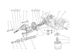 Filters and oil pump