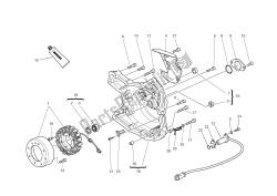 Alternator-side crankcasecover