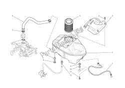 toma de aire - respiradero de aceite