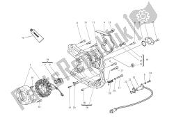 Alternator-side crankcasecover