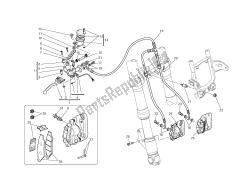 Front hydraulic brake