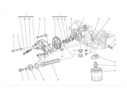 Filters and oil pump