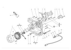 Alternator-side crankcasecover