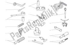 outils de service d'atelier