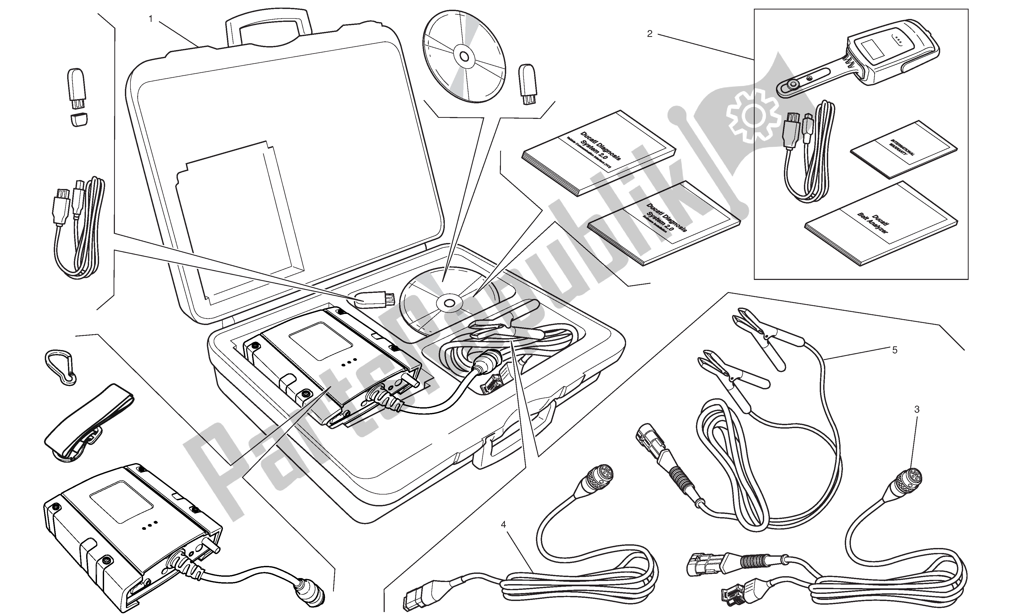 Todas las partes para Probador De Dds (2) de Ducati Streetfighter 848 2012