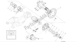 DRAWING 26A - REAR WHEEL SPINDLE [MOD:F848]GROUP FRAME