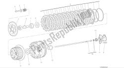 dessin 004 - groupe embrayage [mod: f848] moteur