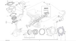 disegno 007 - gruppo motore cilindro - pistone [mod: f848]