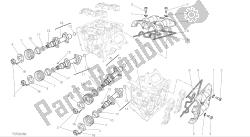 desenho 013 - árvore de cames [mod: f848] motor do grupo