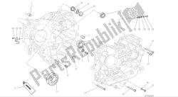 dessin 10a - roulements du carter moteur [mod: f848] groupe moteur