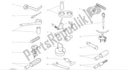 dibujo 01a - herramientas de servicio de taller [mod: f848] herramientas de grupo