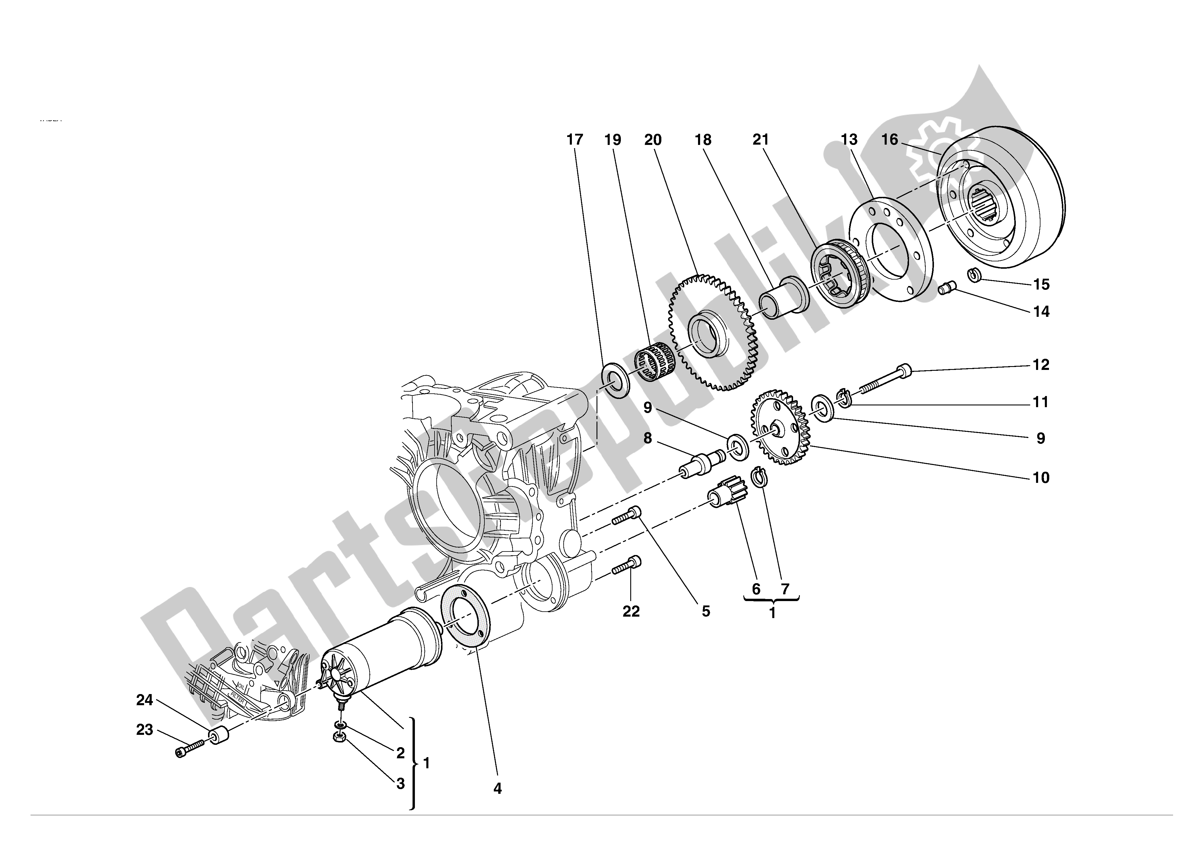 Todas las partes para Arranque Eléctrico Y Encendido de Ducati Supersport 1000 2004