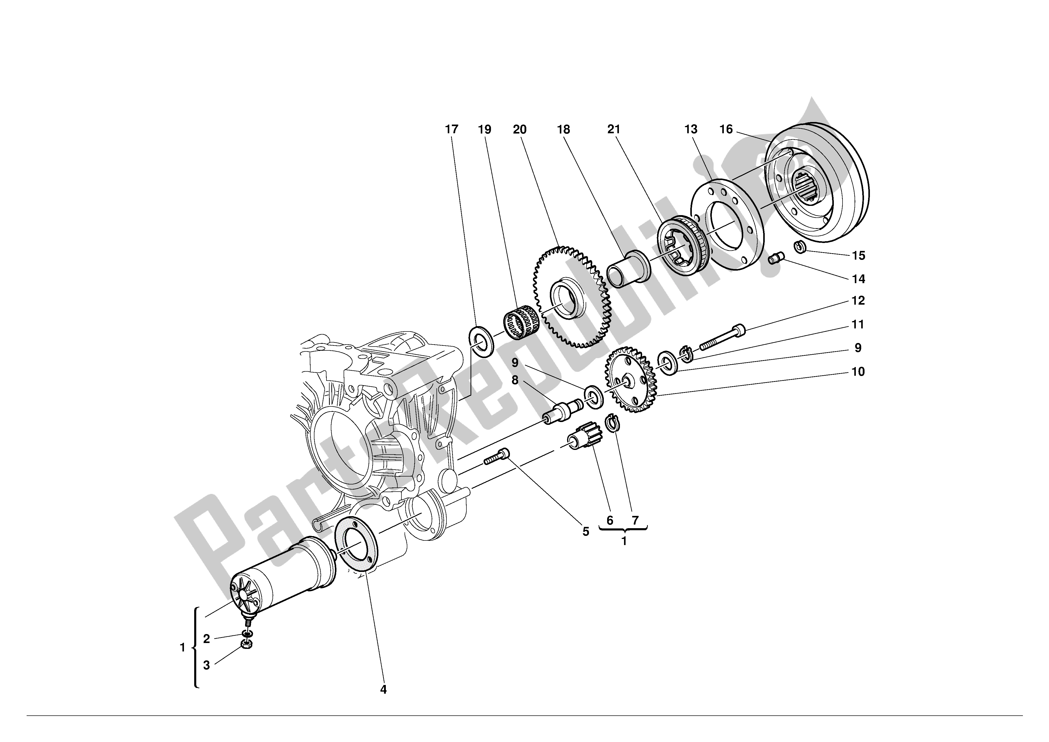 Todas las partes para Arranque Eléctrico Y Encendido de Ducati Supersport 900 2001