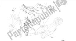 rysunek 028 - amortyzator tylny [mod: f848; xst: aus, bra, chn, eur, fra, jap, tha] grupa ramka