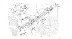 desenho 031 - circuito de resfriamento [mod: f848; xst: aus, bra, chn, eur, fra, jap, tha] quadro de grupo