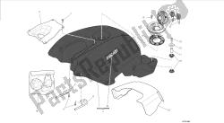 desenho 032 - tanque de combustível [mod: f848; xst: aus, bra, eur, fra, jap, tha] quadro de grupo