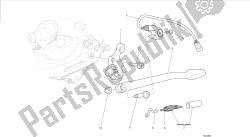 dessin 22a - béquille latérale [mod: f848; xst: aus, bra, chn, eur, fra, jap, tha] cadre de groupe