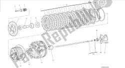 desenho 004 - embreagem [mod: f848; xst: aus, bra, chn, eur, fra, jap, tha] motor de grupo