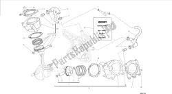 rysunek 007 - cylinder - tłok [mod: f848; xst: aus, bra, chn, eur, fra, jap, tha] grupa silnik