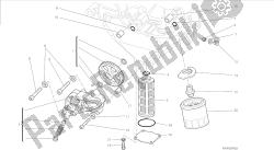 desenho 009 - bomba de óleo - filtro [mod: f848; xst: aus, bra, chn, eur, fra, jap, tha] grupo motor
