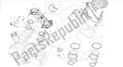 dessin 017 - corps de papillon [mod: f848; xst: chn, tha] moteur de groupe