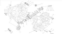 desenho 10a - rolamentos do cárter [mod: f848; xst: aus, bra, chn, eur, fra, jap, tha] grupo motor