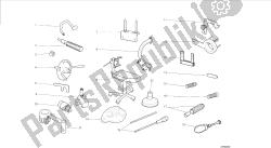 rysunek 001 - narzędzia serwisowe warsztatu [mod: f848; xst: aus, bra, chn, eur, fra, jap, tha] narzędzia grupowe