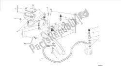 disegno 023 - pompa frizione [mod: f848; xst: aus, bra, chn, eur, fra, jap, tha] gruppo telaio