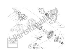 REAR WHEEL AXLE