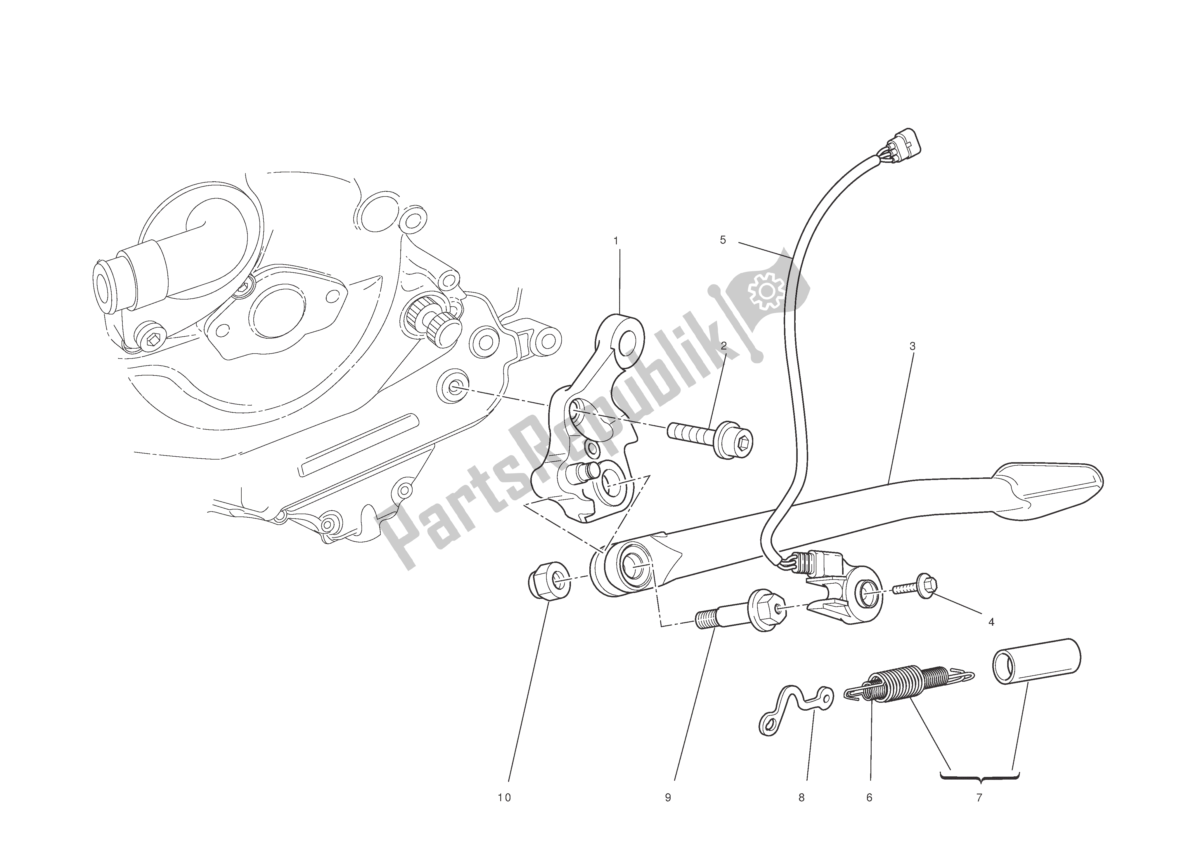 Todas las partes para Estar de Ducati Streetfighter S 1100 2010